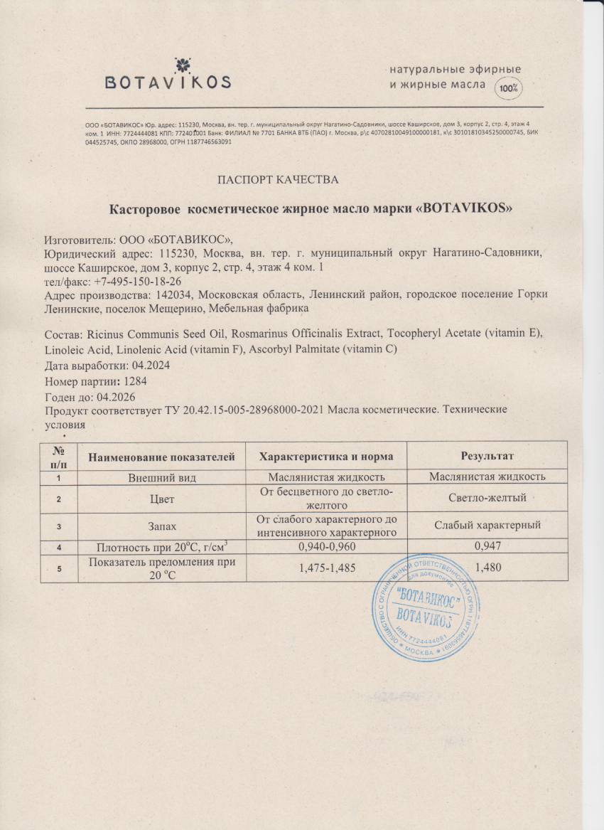Паспорт №042024